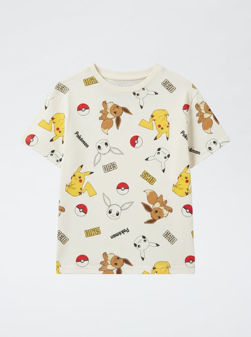 'Pokémon' Cotton Pajama Set - Kiabi