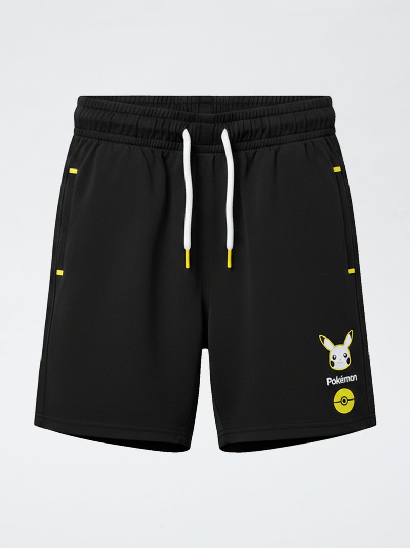 "Pokémon" "Pikachu" shorts + t-shirt set - 2 pieces White - Kiabi
