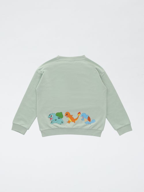 'Pokémon' Print Cotton Sweater - Kiabi