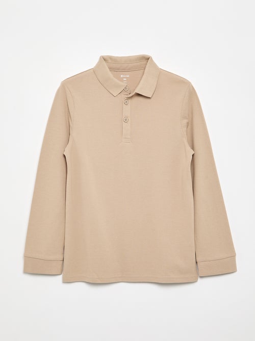 Polo a maniche lunghe - Kiabi