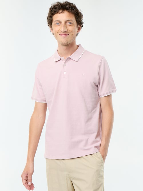 Polo aus Baumwollpiqué - Kiabi