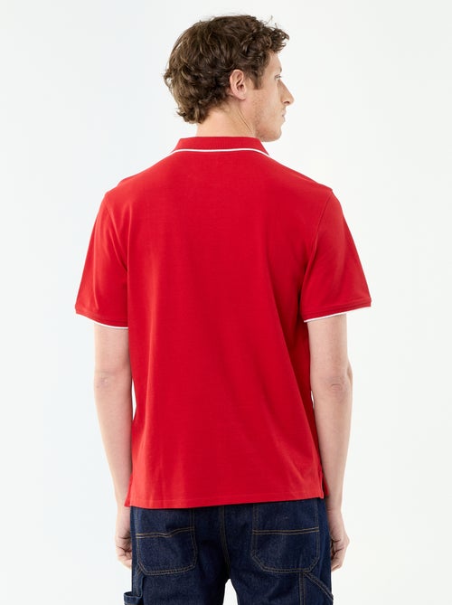Polo aus Baumwollpiqué - Kiabi