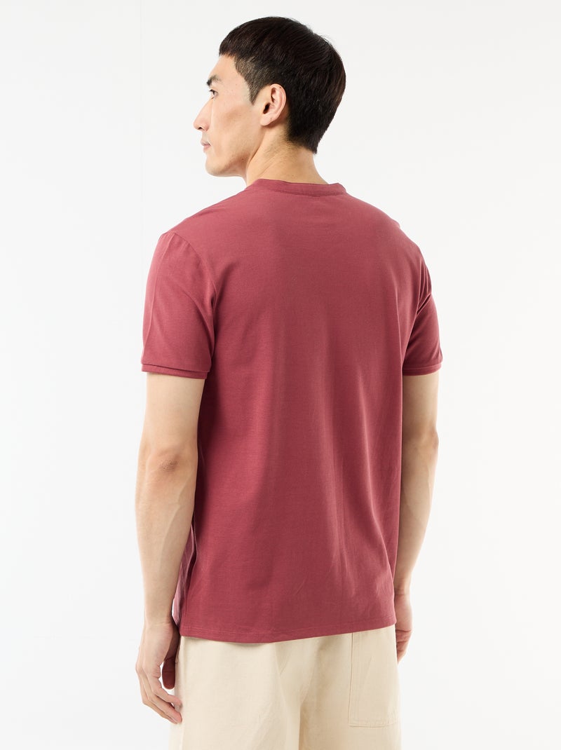 Polo col mao Rouge - Kiabi