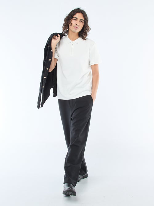 Polo col zippé - Kiabi