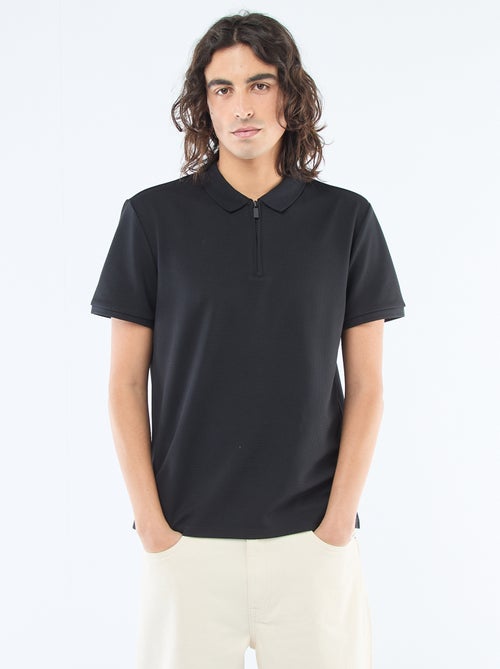 Polo col zippé - Kiabi