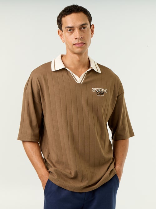 Polo Comfort Fit Kurzarm - Kiabi Polo Comfort Fit Kurzarm - Kiabi