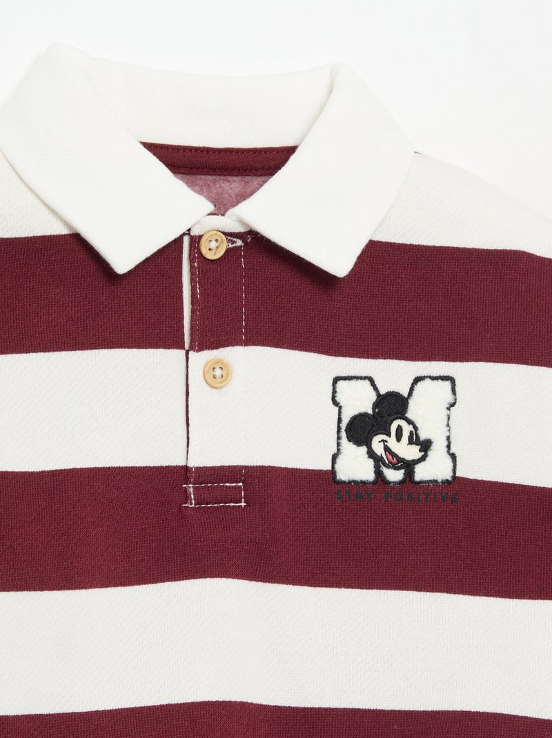 Polo 'Disney' en polaire Rouge - Kiabi