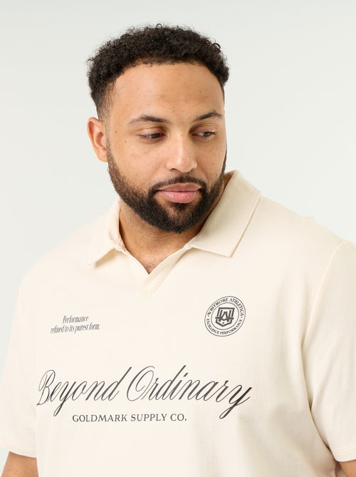 Polo en maille jersey manches courtes - Kiabi Polo en maille jersey manches courtes - Kiabi