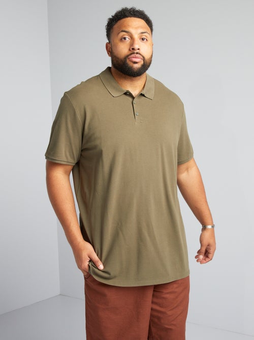 Polo en maille piqué - Kiabi