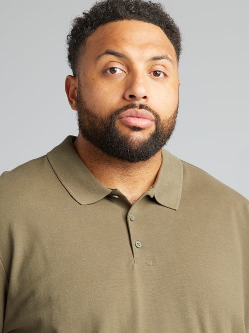 Polo en maille piqué - Kiabi