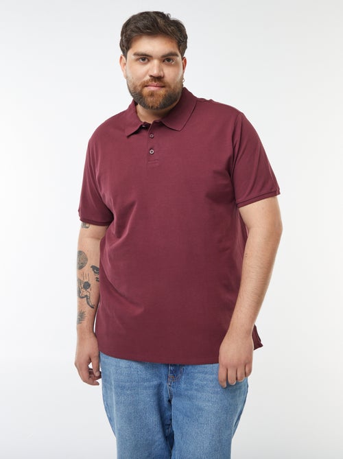 Polo en maille piqué - Kiabi