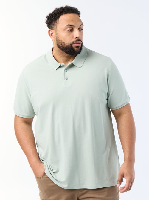 Polo en maille piqué - Kiabi