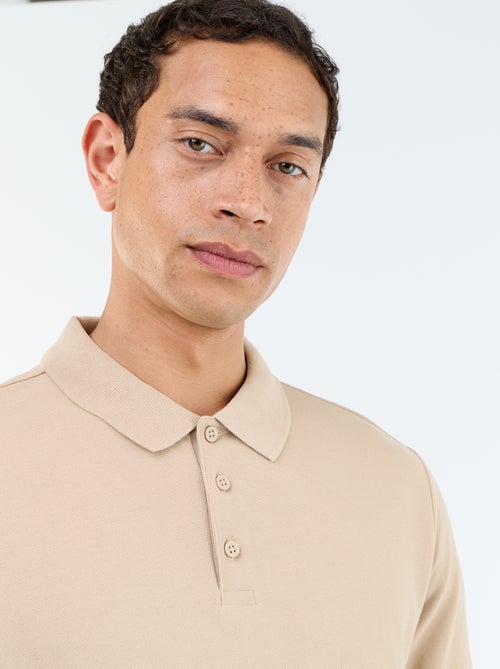 Polo en maille piquée uni Homme à manches courtes - Kiabi