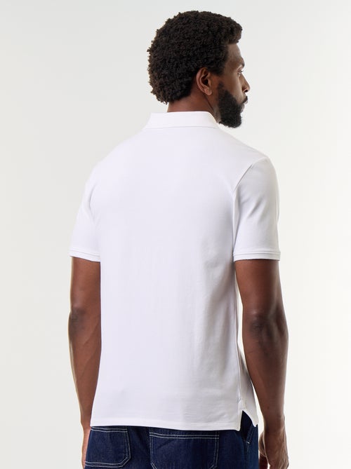 Polo en piqué de coton - Kiabi