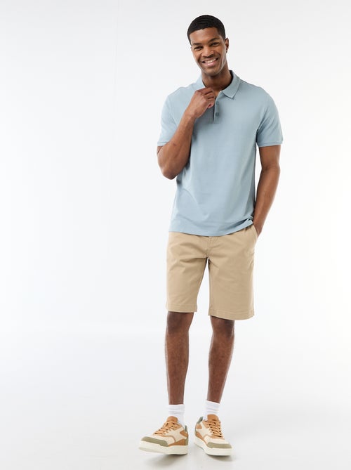 Polo en piqué de coton - Kiabi