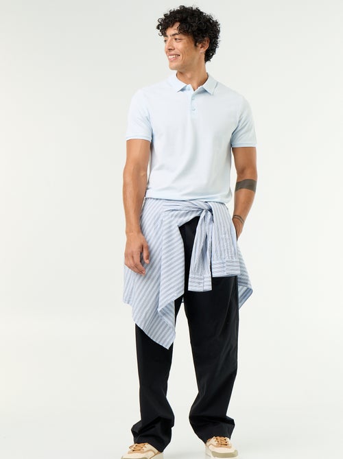 Polo en piqué de coton - Kiabi Polo en piqué de coton - Kiabi