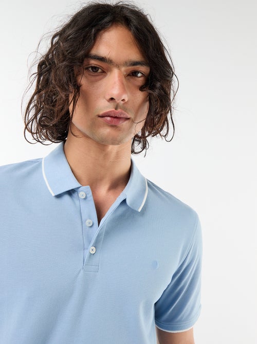 Polo en piqué  de coton - Kiabi
