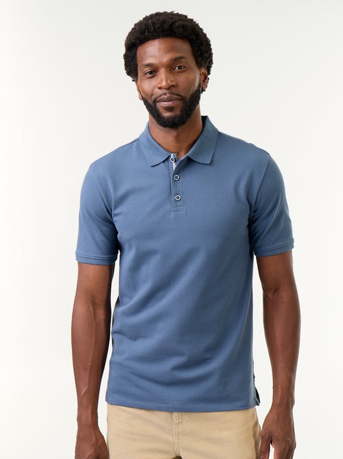 Polo en piqué de coton - Kiabi