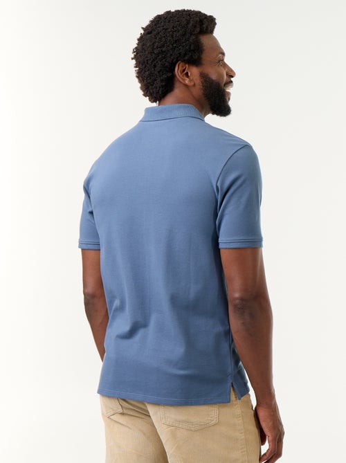Polo en piqué de coton - Kiabi