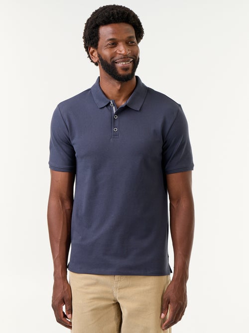 Polo en piqué de coton - Kiabi