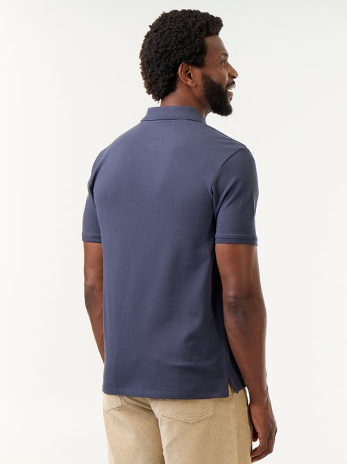 Polo en piqué de coton - Kiabi