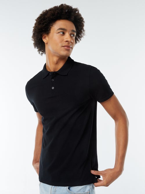 Polo en piqué de coton - Kiabi