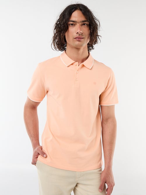 Polo en piqué  de coton - Kiabi