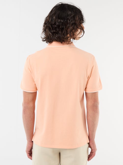 Polo en piqué  de coton - Kiabi