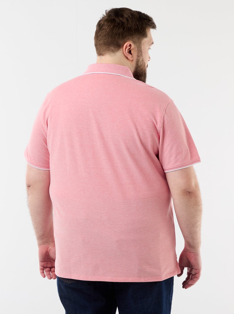 Polo im Regular Fit Orange - Kiabi