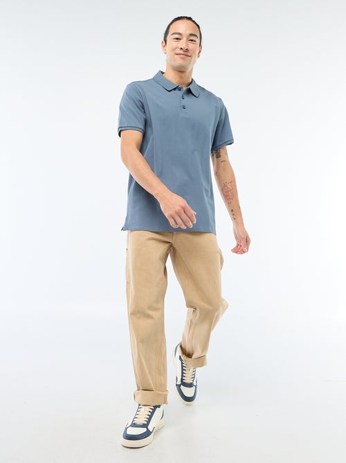 Polo in piqué di cotone - Kiabi