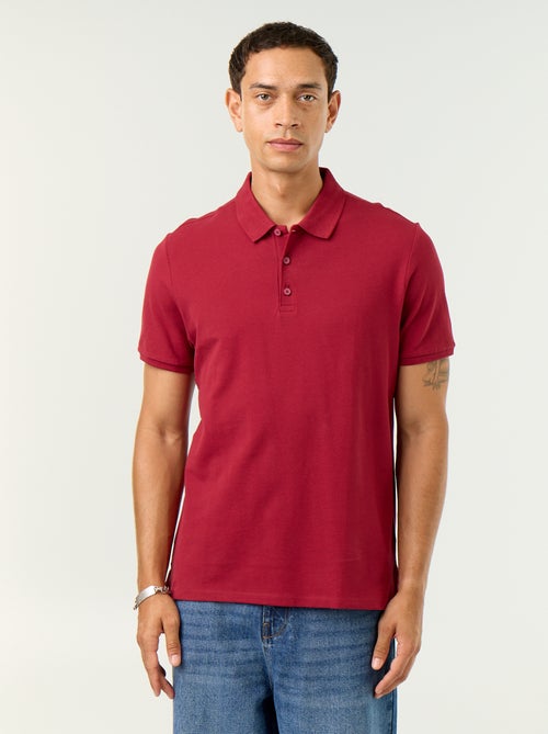 Polo in piqué di cotone - Kiabi