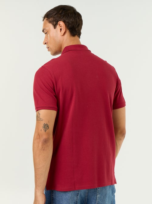 Polo in piqué di cotone - Kiabi