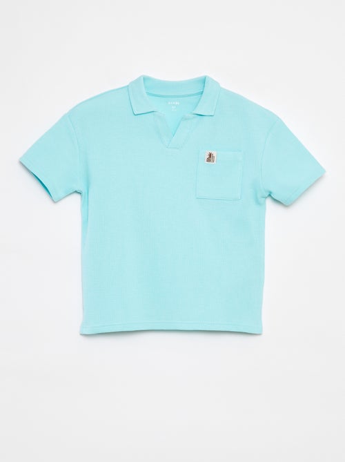 Polo loose avec poche - Kiabi