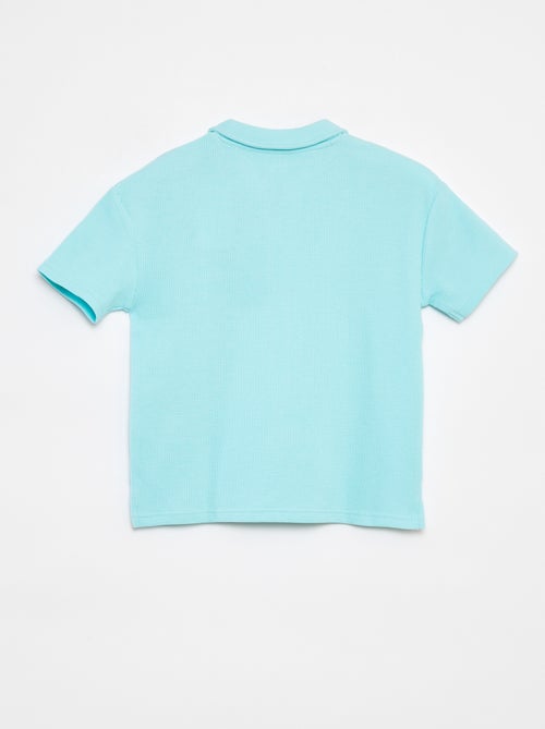 Polo loose avec poche - Kiabi