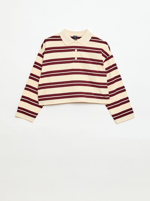 Polo oversize a righe - Kiabi