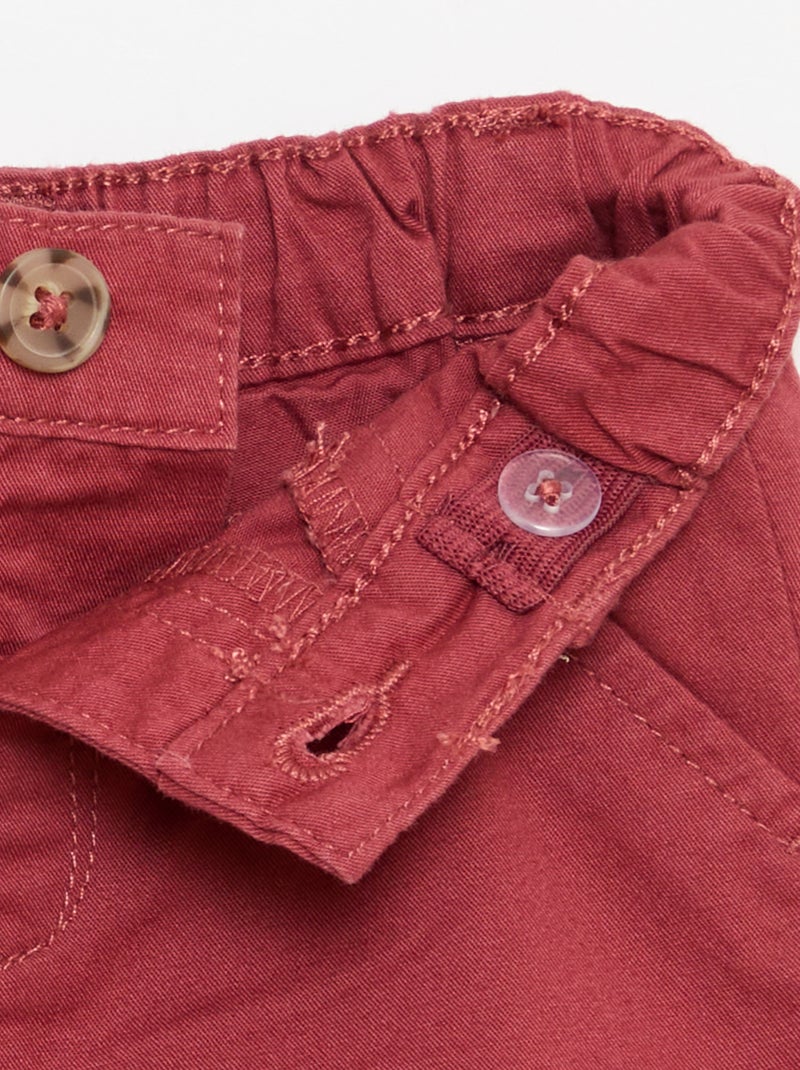 Polo-Set mit Shorts - 2-teilig Braun - Kiabi