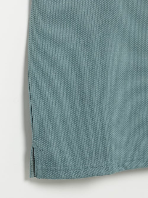 Polo uni pour homme à manches courtes - Kiabi