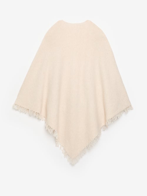 Poncho aperto a tinta unita - Kiabi