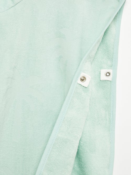Poncho da bagno tinta unita con cappuccio - Kiabi