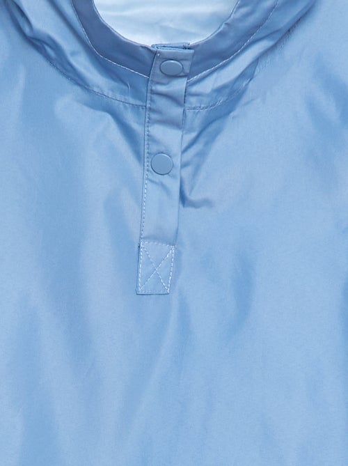 Poncho mixte à capuche - collection facile à enfiler - Kiabi