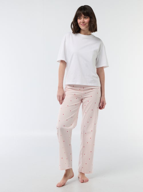 Poplin Pajama Pants - Kiabi