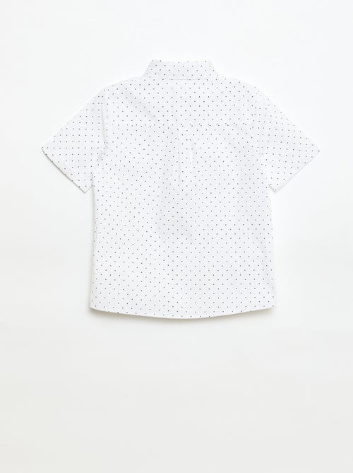Poplin Shirt with Bow Tie - Kiabi