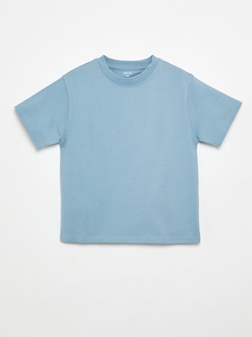Premium Baumwoll-T-Shirt - Kiabi