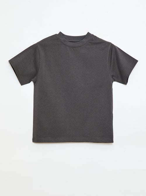 Premium-Baumwoll-T-Shirt - Kiabi