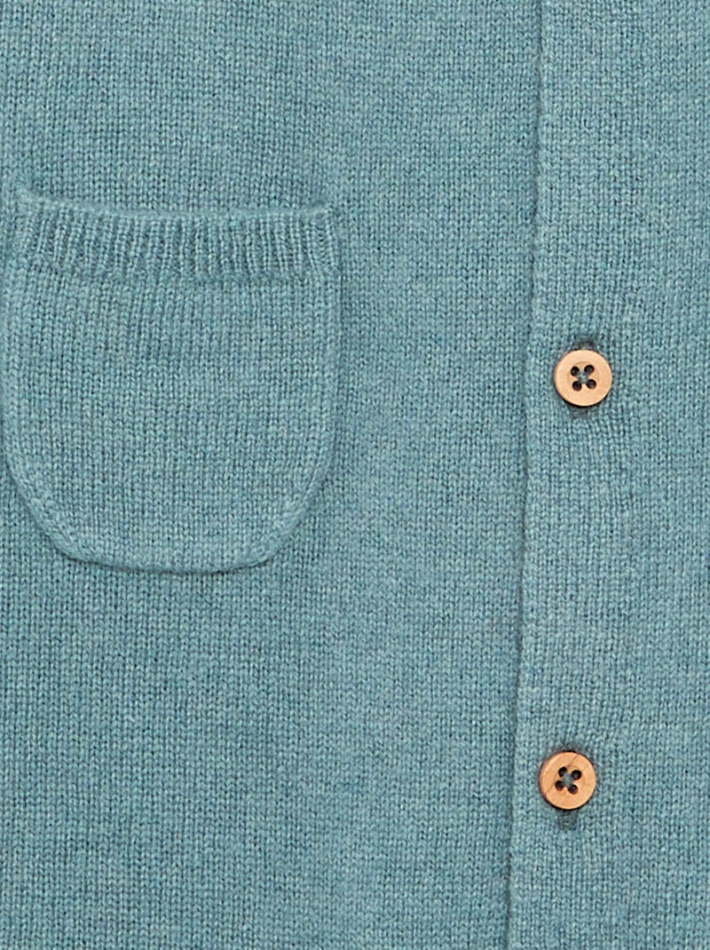 Premium Wool and Cashmere Bodysuit Blue - Kiabi