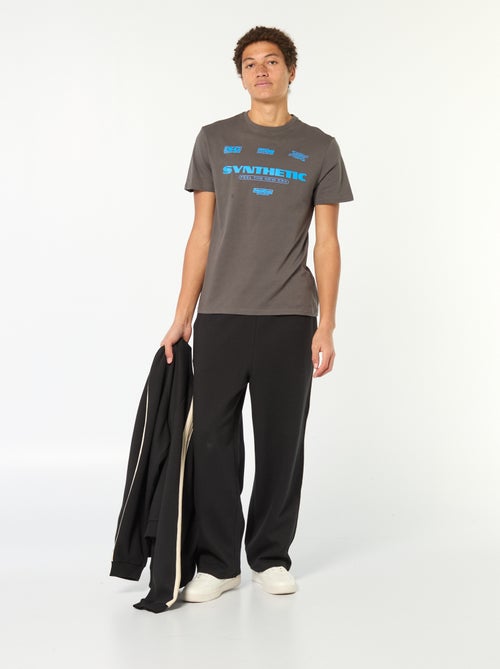 Printed Cotton Short-Sleeve T-Shirt - Kiabi
