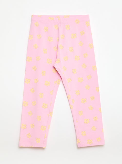 Printed cropped leggings - Kiabi
