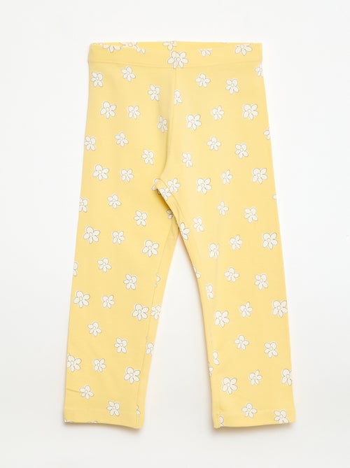 Printed cropped leggings - Kiabi