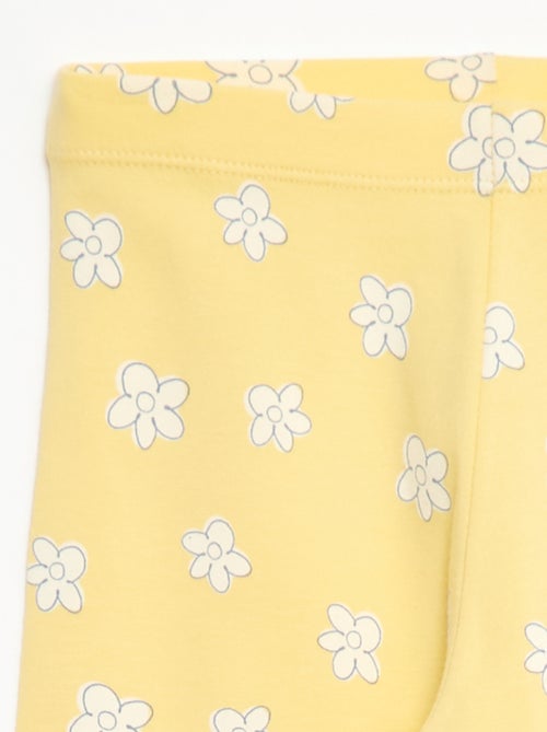 Printed cropped leggings - Kiabi
