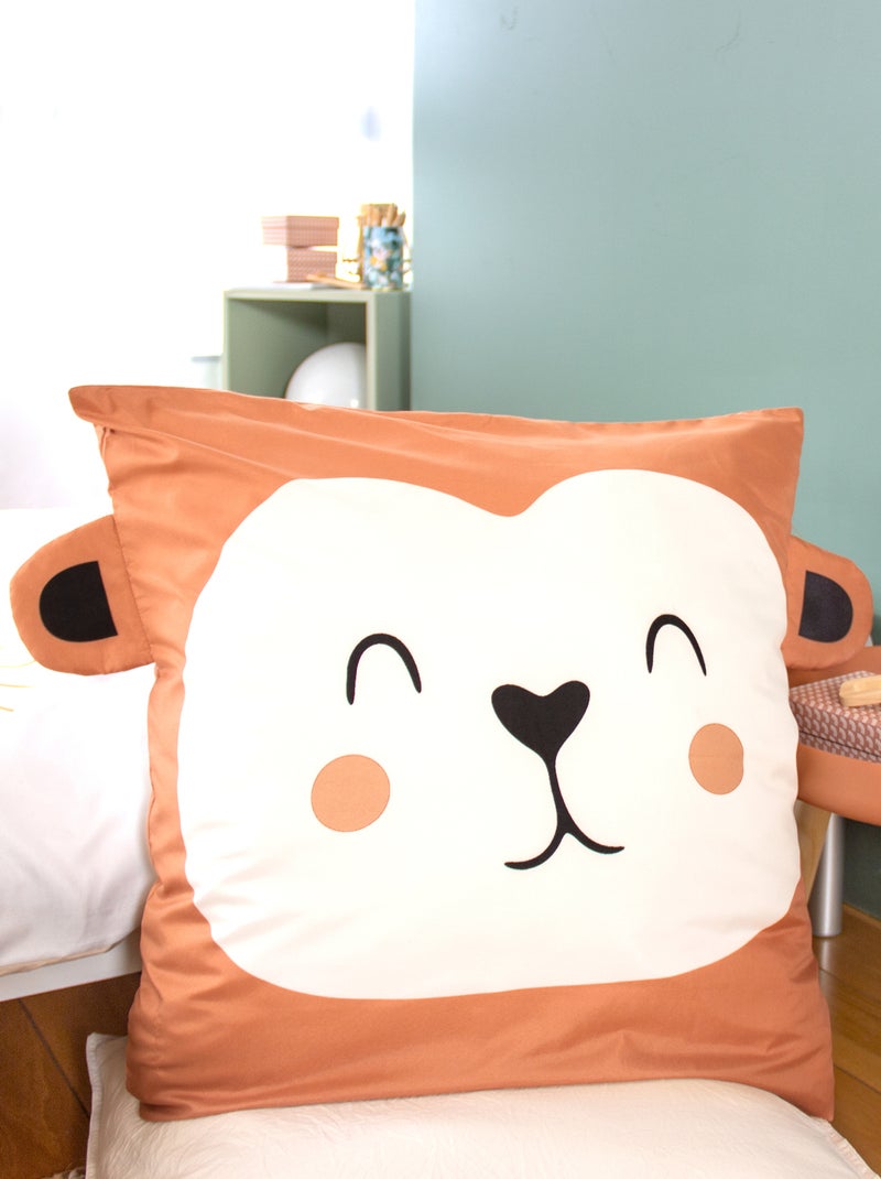 Printed Duvet Cover (140 x 200 cm) - Single White - Kiabi